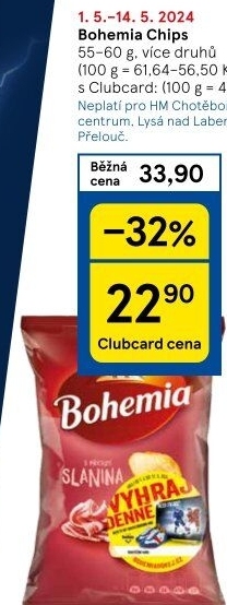 Chipsy Bohemia Chips