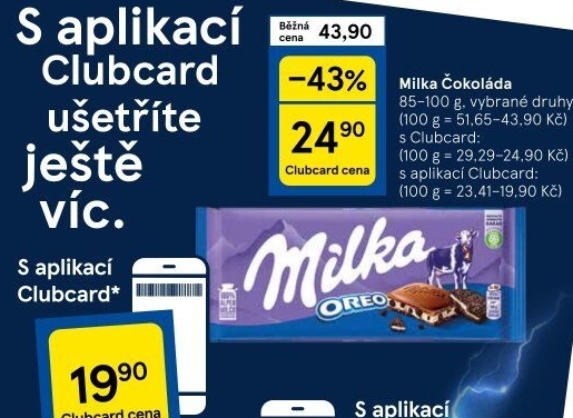 Čokoláda Milka