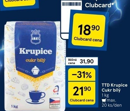 Cukr krupice TTD
