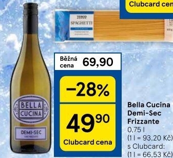 Frizzante Demi Sec Bella Cucina