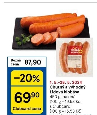 Klobása Lidová