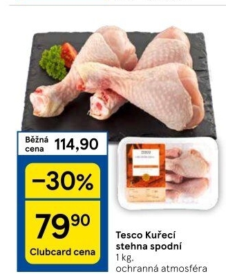 Kuřecí stehna Tesco