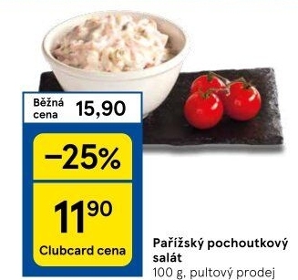 Pařížský pochoutkový salát