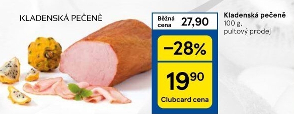 Pečeně kladenská LE&amp