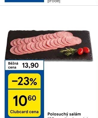 Polosuchý salám