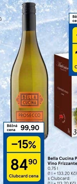 Prosecco Frizzante Bella Cucina