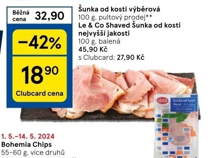 Šunka od kosti výběrová