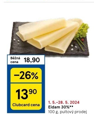 Sýr Eidam 30%