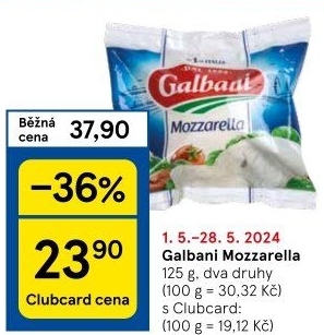 Sýr Mozzarella Galbani