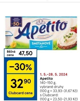 Sýr tavený Apetito