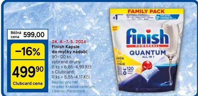 Tablety do myčky Finish