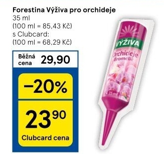 Výživa pro orchideje Forestina