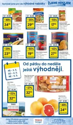 akční leták Tesco 1.5.2024-7.5.2024