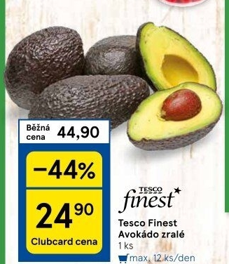 Avokádo Tesco Finest