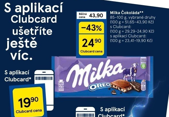Čokoláda Milka