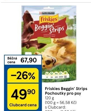 Pamlsky pro psy Beggin Strips Friskies