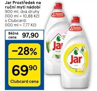 Prostředek na nádobí Jar