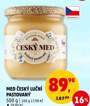 Med český květový-luční Medokomerc