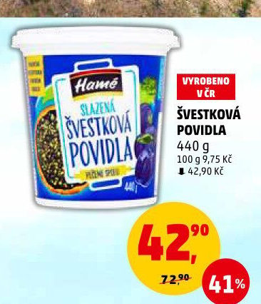 Povidla Hamé