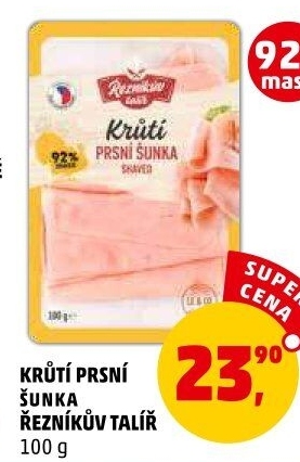 Šunka krůtí prsní Řezníkův talíř