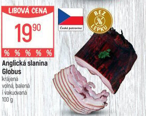 Anglická slanina Globus