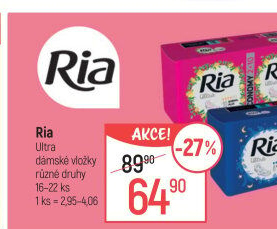 Dámské vložky Ria Ultra