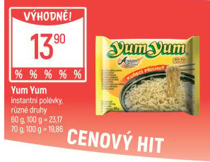 Instantní polévka YumYum