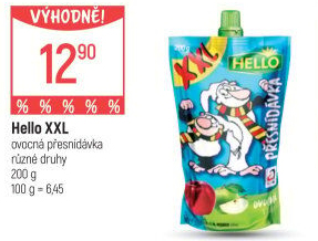 Ovocná kapsička Hello