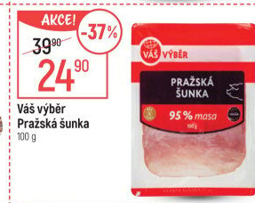 Pražská šunka nejvyšší jakosti Váš Výběr