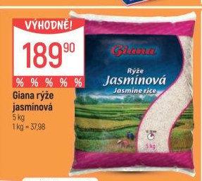 Rýže jasmínová Giana