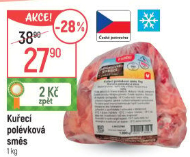 Směs kuřecí polévková mražená Rabbit