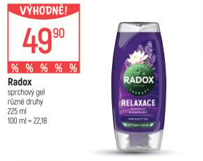 Sprchový gel Radox