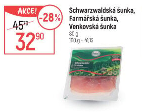 Šunka schwarzwaldská Wein