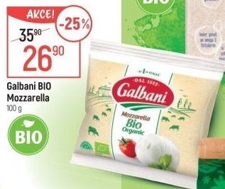 Sýr Mozzarella bio Galbani