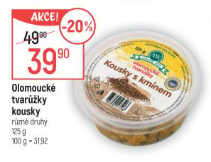 Sýr tvarůžky olomoucké kousky A.W.