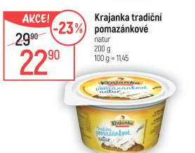 Tradiční pomazánkové Krajanka