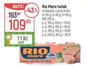 Tuňák v oleji Rio Mare