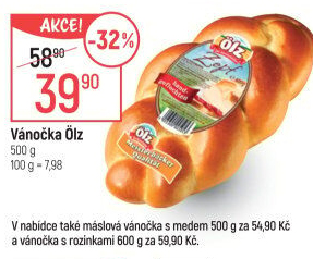 Vánočka Ölz