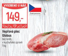 Vepřová plec bez kosti Globus