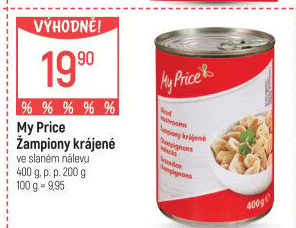 Žampiony My Price