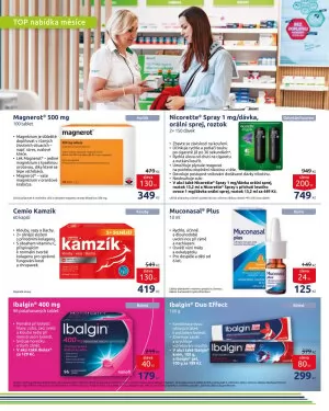 akční leták BENU Lékárna 1.5.2024-31.5.2024