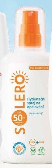 Hydratační sprej na opalování OF 50+ Solero