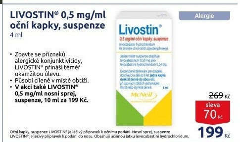 Oční kapky Livostin