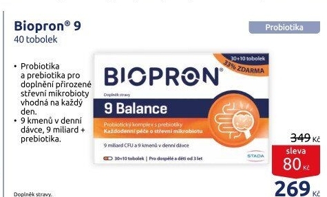 Probiotika Biopron 9 Walmark
