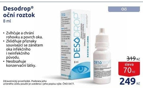 Roztok oční Desodrop