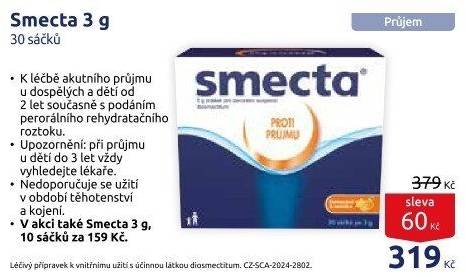 Suspenze proti průjmu Smecta