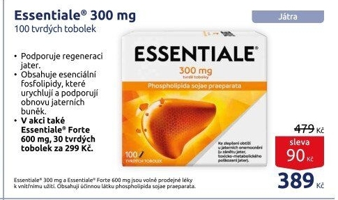 Tablety na onemocnění jater Essentiale