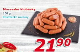 Moravské klobásky Kostelecké uzeniny