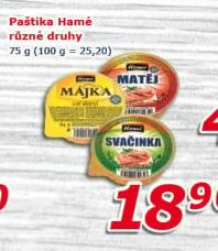 Paštiky Hamé