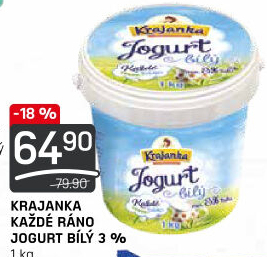 Bílý jogurt Krajanka